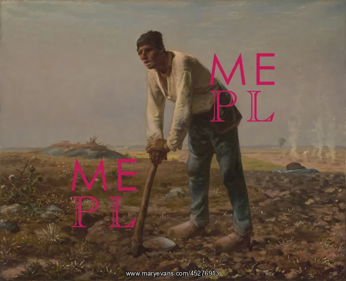 : Man with a Hoe : Man with a Hoe