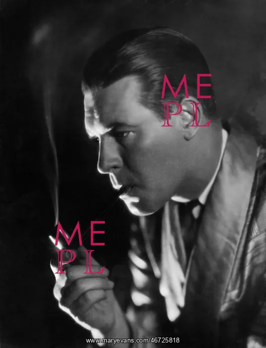  : Man holding a cigarette