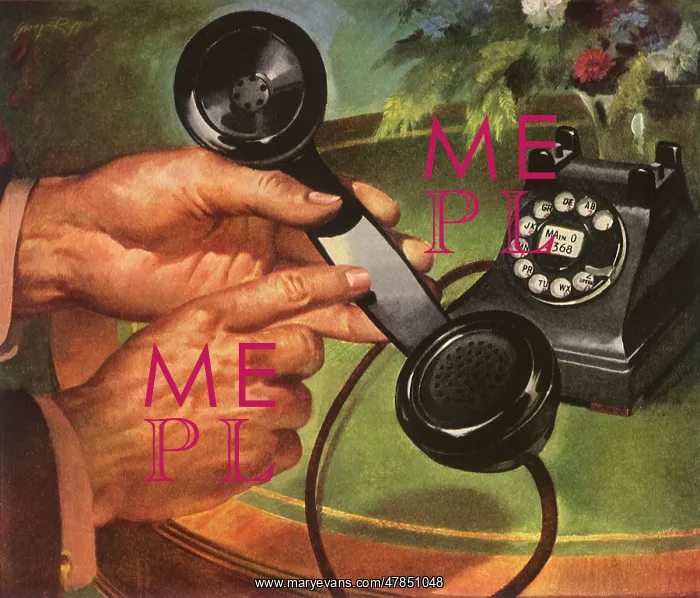  : Man Holds Phone