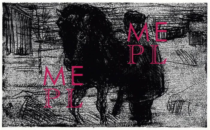  : Man with a Horse, by Edvard Munch