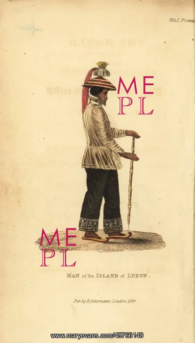 : Man of the island of Luzon, the Philippines : Man of the island of Luzon, the Philippines
