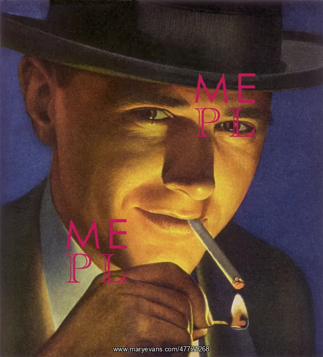  : Man Lighting Cigarette