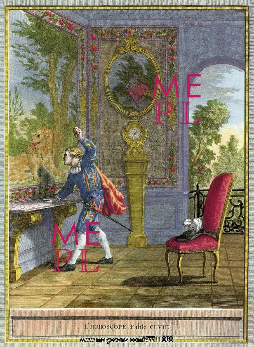  : Man Before Lion Panel