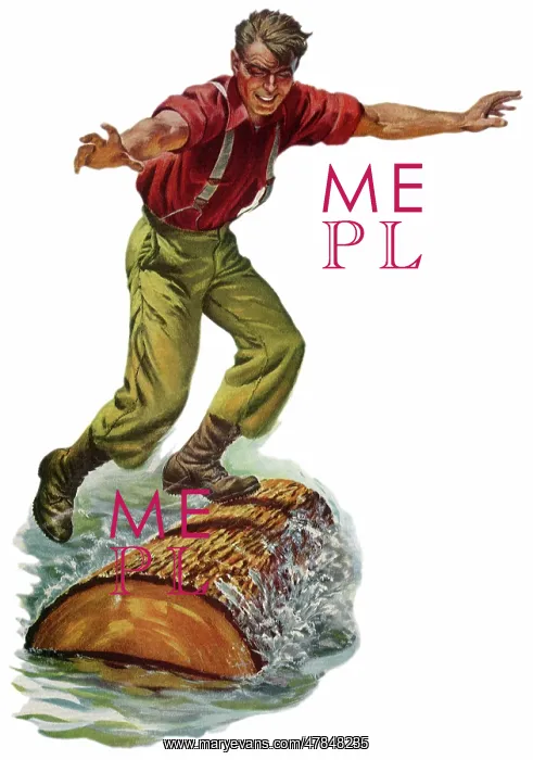  : Man Log Rolling