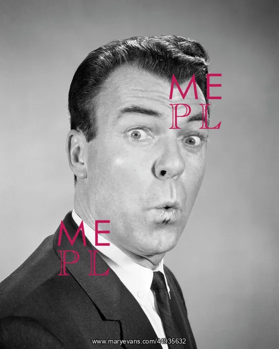: Man looking at Camera with Eyes Wide Lips Pursed Surprised : Man looking at Camera with Eyes Wide Lips Pursed Surprised