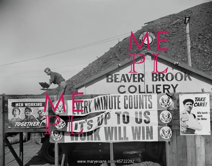 : Man - miner - occupations - WWII : Man - miner - occupations - WWII
