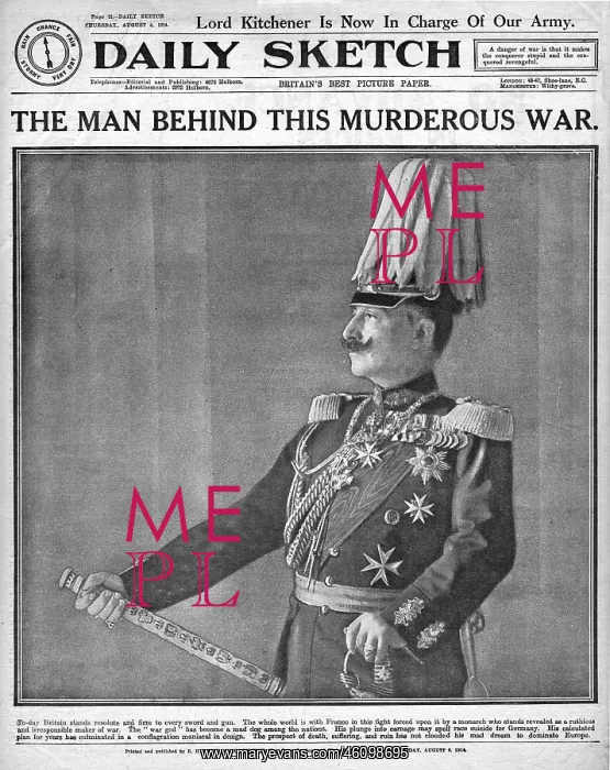 : The Man Behind this Murderous War, WW1 : The Man Behind this Murderous War, WW1