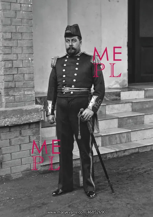 : Man in naval costume : Man in naval costume