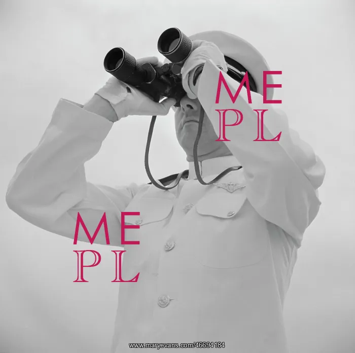 : Man - Naval - Officer - Binoculars : Man - Naval - Officer - Binoculars