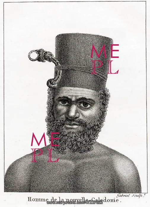  : MAN OF NEW CALEDONIA