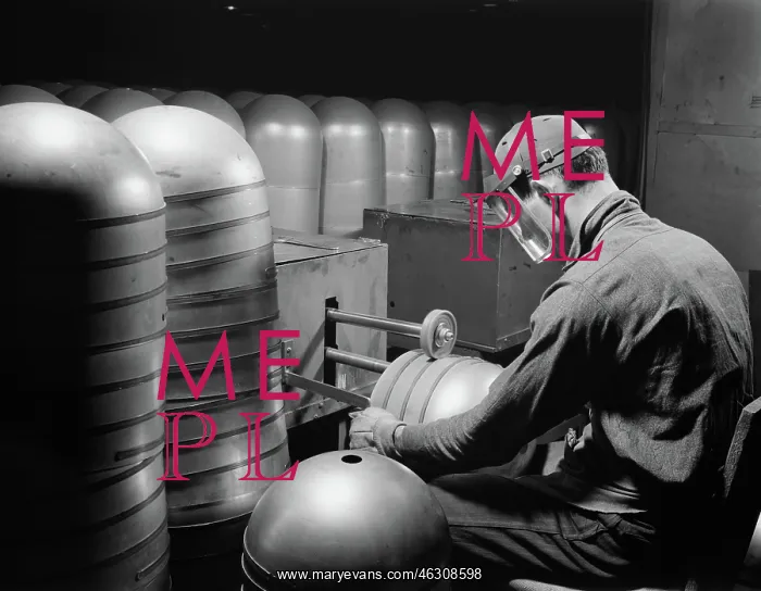 : Man - Occupations - Factory - Wwii : Man - Occupations - Factory - Wwii