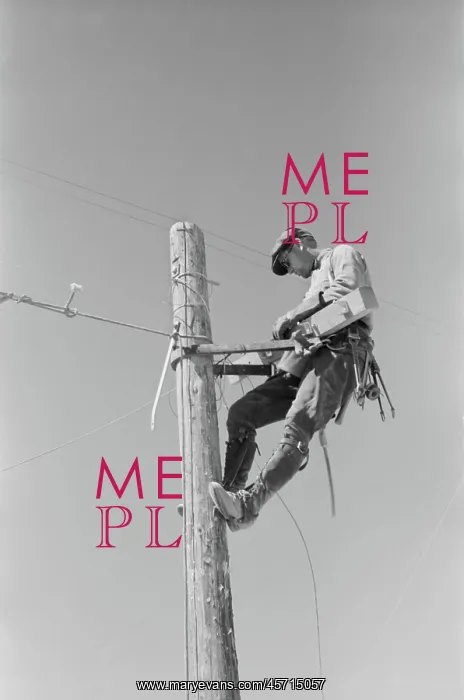 : Man - occupations - lineman - telephone : Man - occupations - lineman - telephone