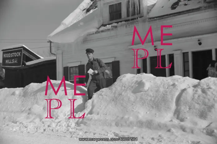 : Man - Occupations - Mailman - Snow : Man - Occupations - Mailman - Snow