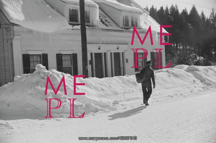 : Man - Occupations - Mailman - Snow : Man - Occupations - Mailman - Snow