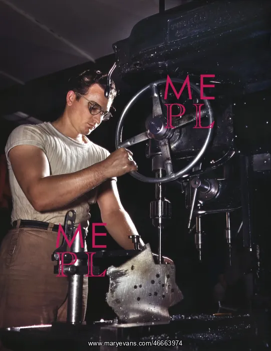 : Man - occupations - manufacturing - WWII : Man - occupations - manufacturing - WWII