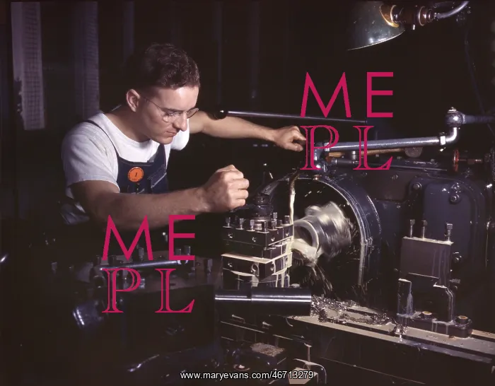 : Man - occupations - manufacturing - WWII : Man - occupations - manufacturing - WWII