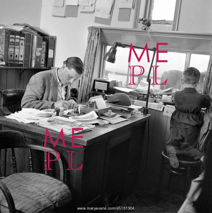 : Man In An Office : Man In An Office