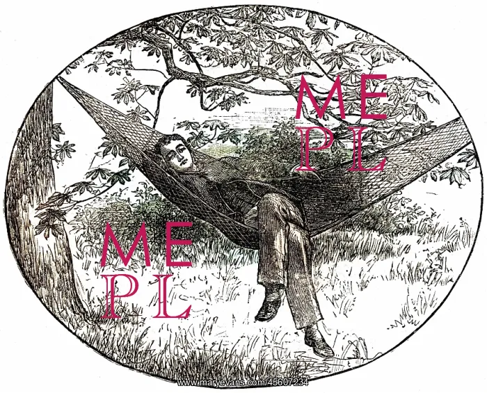  : MAN IN OUTDOOR HAMMOCK