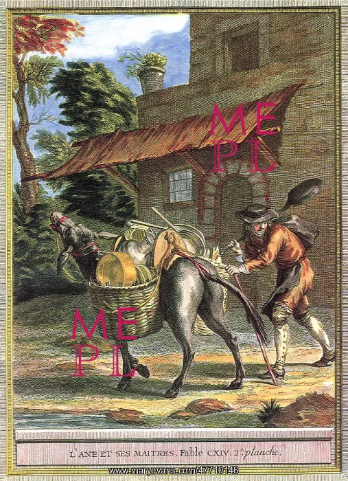  : Man with Pack Mule