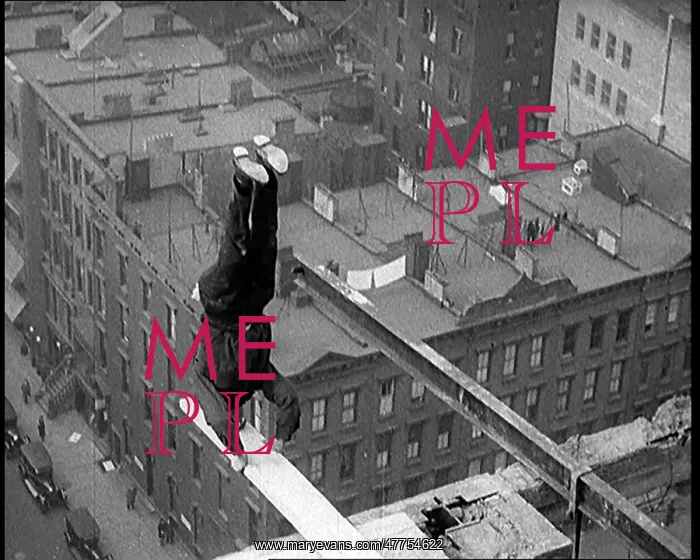 : Man Performing Handstand on a Plank Suspended : Man Performing Handstand on a Plank Suspended