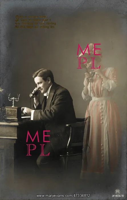 : MAN ON PHONE C1905 : MAN ON PHONE C1905