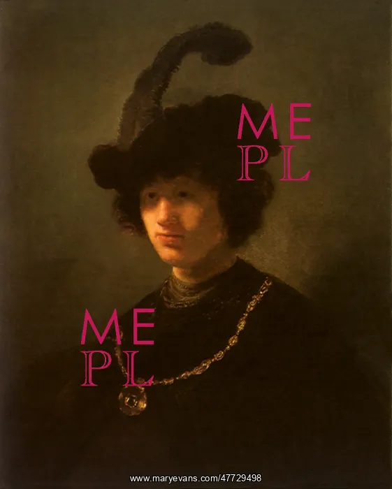  : Man with a Plumed Beret