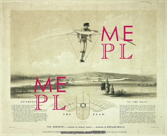 : Man-powered flying machine