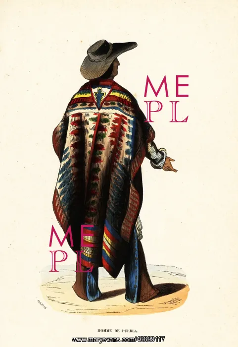 : Man of Puebla, Mexico : Man of Puebla, Mexico