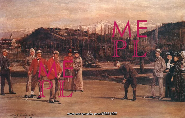  : Man Putting