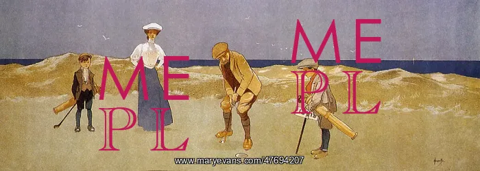  : Man Putting by Sea