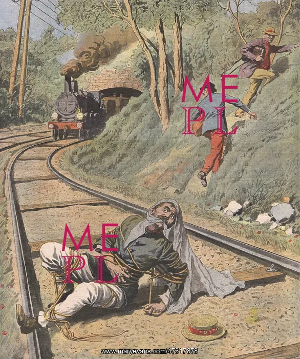 : MAN ON RAILWAY TRACKS : MAN ON RAILWAY TRACKS