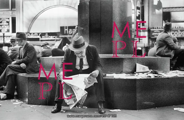 : Man - Reading - Newspaper - Cincinnati : Man - Reading - Newspaper - Cincinnati