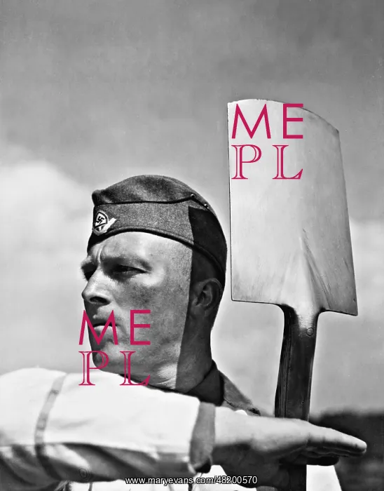 : Man in the Reich Labor Service, 1938 : Man in the Reich Labor Service, 1938