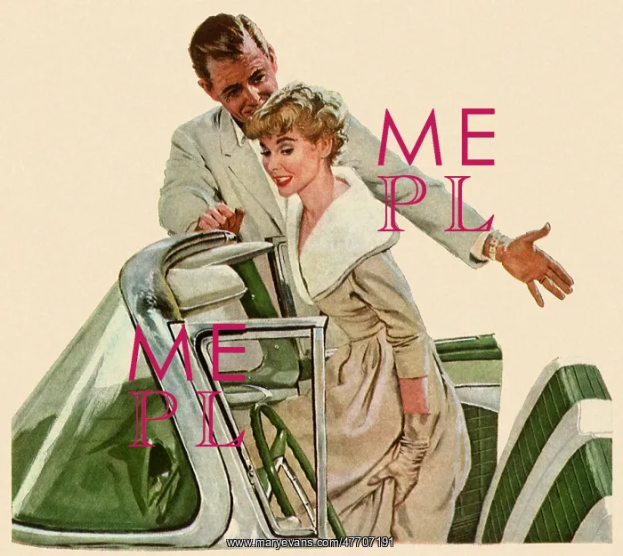 : Man Seats Date in Car : Man Seats Date in Car