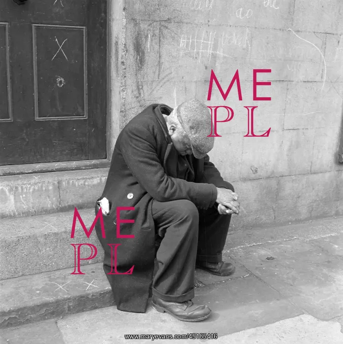 : Man Sitting On Steps : Man Sitting On Steps