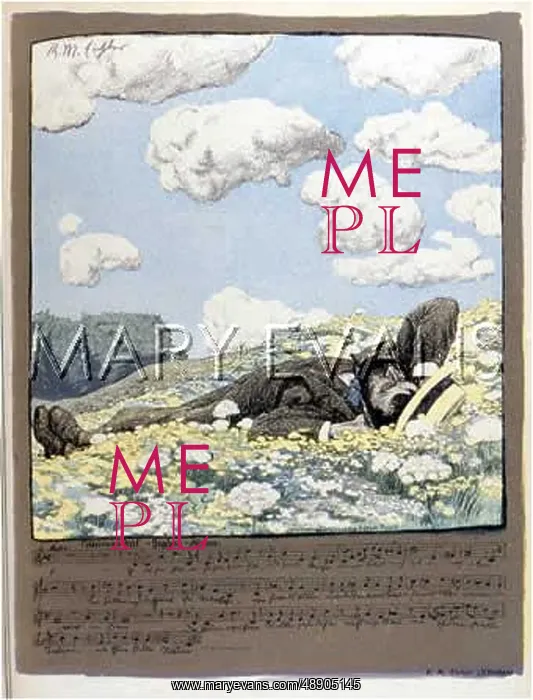 : MAN SLEEPS / SPRING MEADOW : MAN SLEEPS / SPRING MEADOW