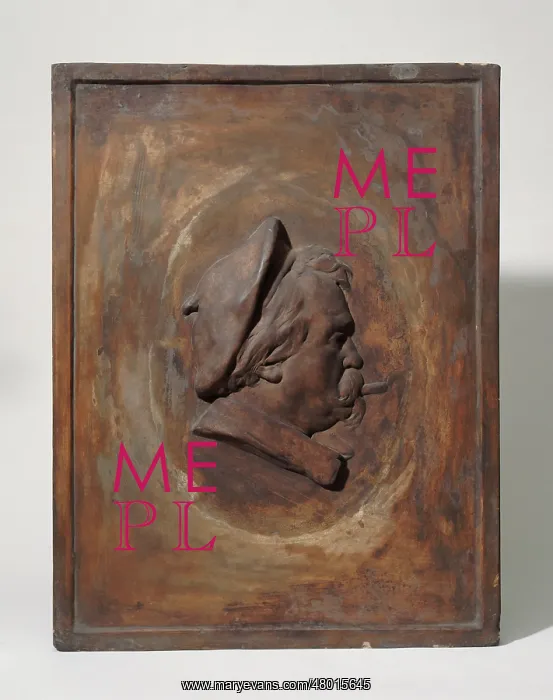 : Man smoking a cigarette (Alfred Grevin) : Man smoking a cigarette (Alfred Grevin)