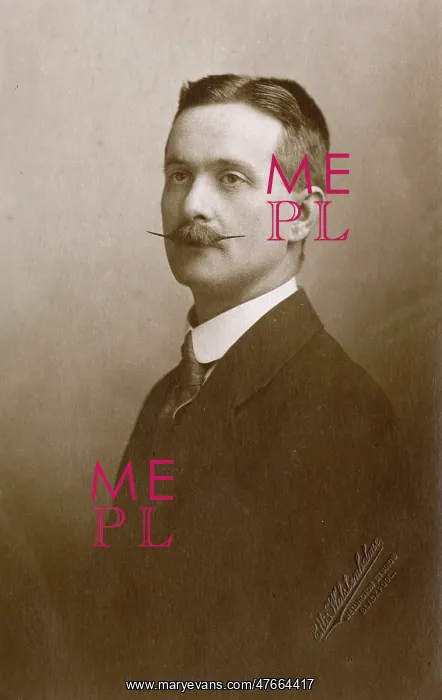  : Man in studio photo, Blackpool
