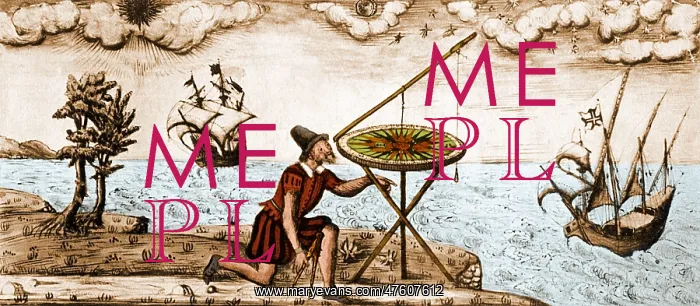 : Man Using a Circumferentor : Man Using a Circumferentor