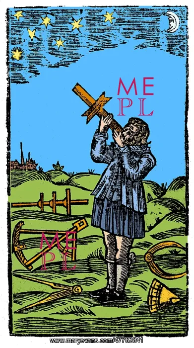 : Man Using Navigational Instruments : Man Using Navigational Instruments