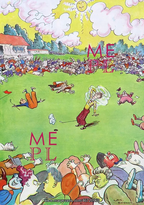 : The Man Who Broke 60 in The Open - H.M. Bateman : The Man Who Broke 60 in The Open - H.M. Bateman