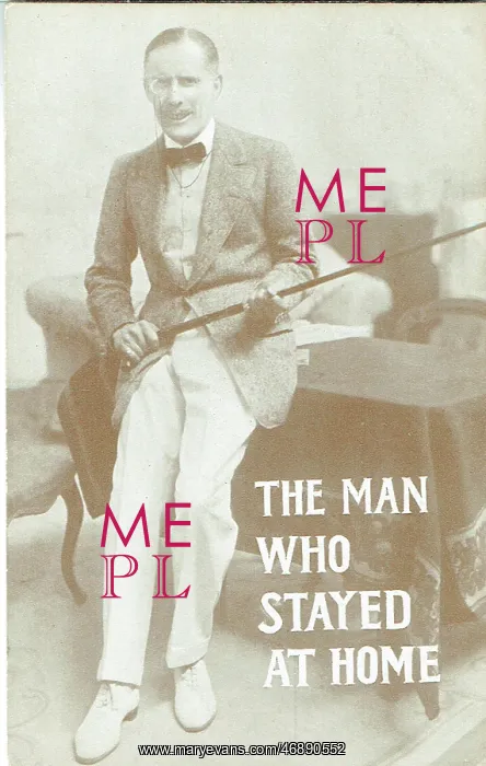 : The Man Who Stayed At Home by Lechmere Worrall and J Terry : The Man Who Stayed At Home by Lechmere Worrall and J Terry