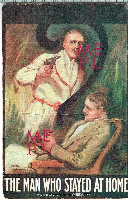: The Man Who Stayed At Home by Lechmere Worrall and J Terry : The Man Who Stayed At Home by Lechmere Worrall and J Terry