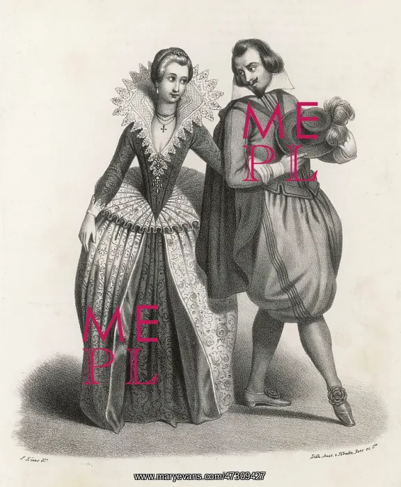 : Man and Woman, 1606 : Man and Woman, 1606