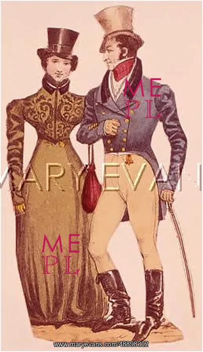 : MAN & WOMAN 1820S : MAN & WOMAN 1820S