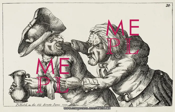 : MAN & WOMAN DRUNK 1773 : MAN & WOMAN DRUNK 1773