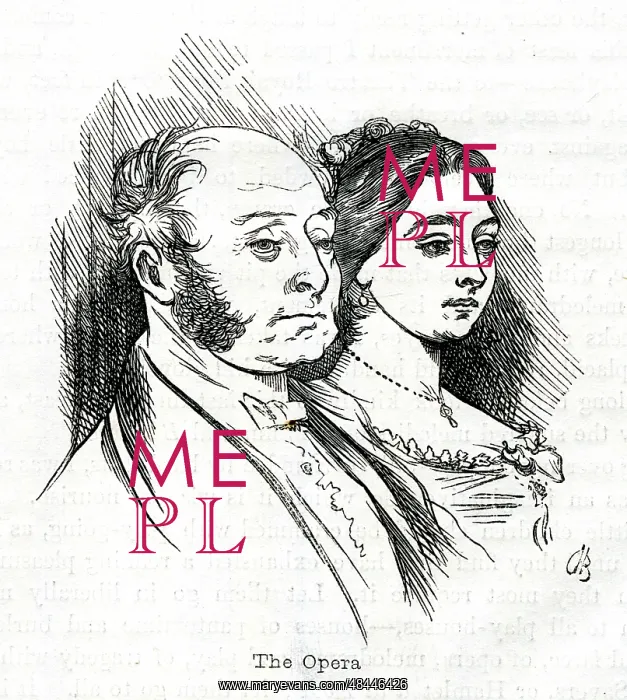 : Man and woman at the Opera : Man and woman at the Opera