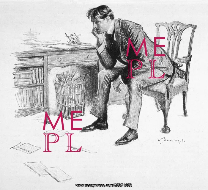 : MAN AND WRITER'S BLOCK : MAN AND WRITER'S BLOCK