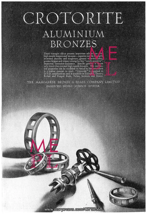 : Managanese Bronze & Brass Co - Aluminium Bronzes : Managanese Bronze & Brass Co - Aluminium Bronzes