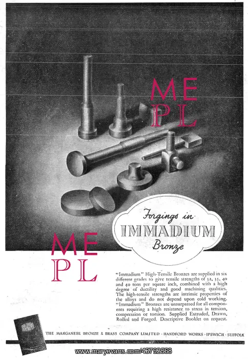: Managanese Bronze & Brass IMMADIUM Forgings : Managanese Bronze & Brass IMMADIUM Forgings